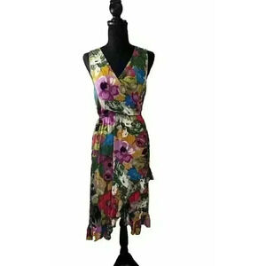 Anthropologie‎ Plenty By Tracy Reese Daphne Wrap Dress Size XS